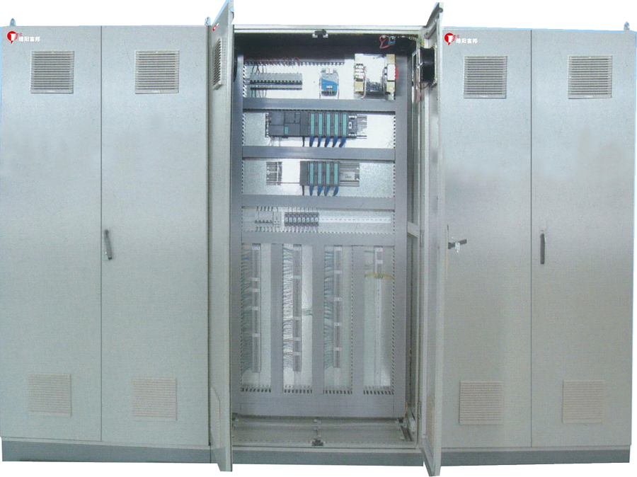 PLC cabinet arrangement from the FUBANG product catalogue