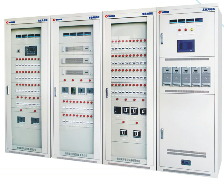 Integrated AC/DC complete four-cabinet system